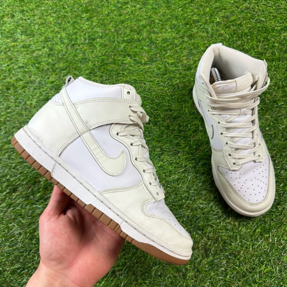 Nike Dunk High Sail Gum (W) Style DD1869-109 Size 8.5 Women's